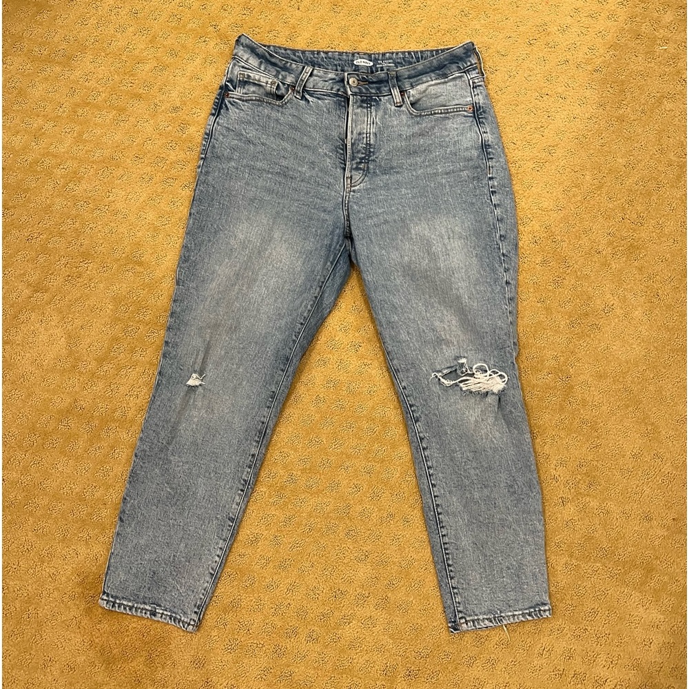 old navy og straight high rise jeans